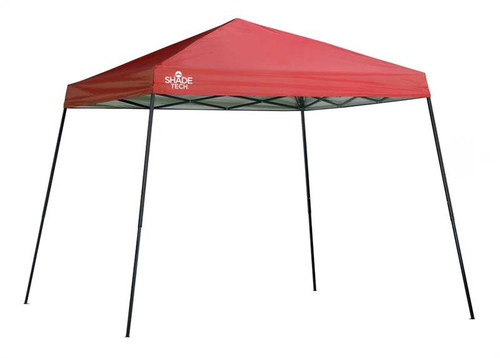 Quick Shade ST64 10 X 10 ft. Slant Leg Canopy - Red