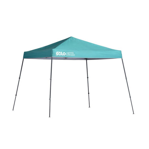 Quik Shade Solo Steel 64 10 x 10 ft. Slant Leg Canopy - Turquoise