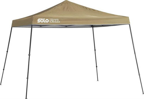 Quik Shade Solo Steel 90 11 x 11 ft. Slant Leg Canopy - Khaki