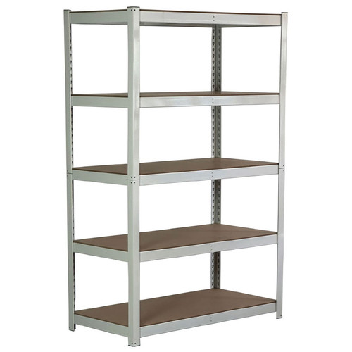 SafeRacks 18 x 48 x 72 Modular Garage Shelving Rack - White