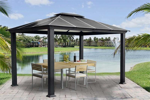 Paragon Outdoor Santa Monica 12x14 Hard Top Gazebo