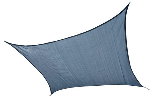 ShelterLogic Shade Sail Square - Heavyweight 16 x 16 ft. Sea Blue