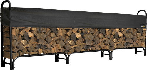 ShelterLogic Covered Firewood Rack - 12 ft.