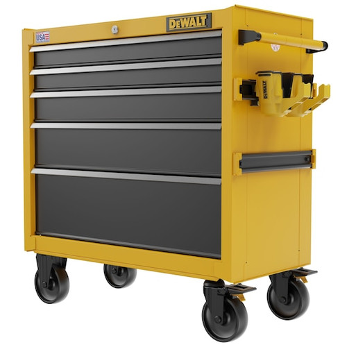 DeWALT 37-inch wide 5-Drawer Rolling Tool Cabinet