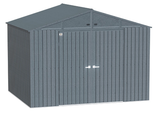 Arrow Elite Steel Storage Shed 10x8 Anthracite