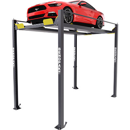 BendPak HD-7PXW 7,000-lb. Capacity ALI Certified / Super-Tall Rise / Four-Post Lift / Vehicle Display Platform