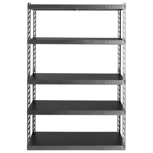 Gladiator 48" Wide EZ Connect Rack w/Five 24" Deep Shelves