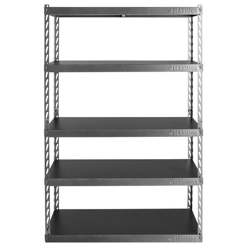 Gladiator 48" Wide EZ Connect Rack w/Five 18" Deep Shelves