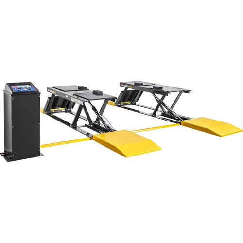 BendPak P-9000LT 9,000-lb. Capacity ALI Certified / Low-Rise Lift / Open-Center / Pit-Style ALI Certified