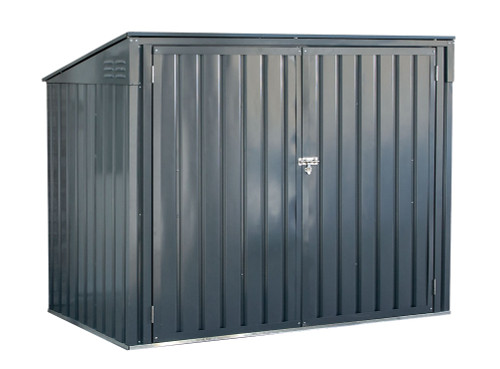 Arrow Storboss, 6x3 Charcoal Horizontal Shed